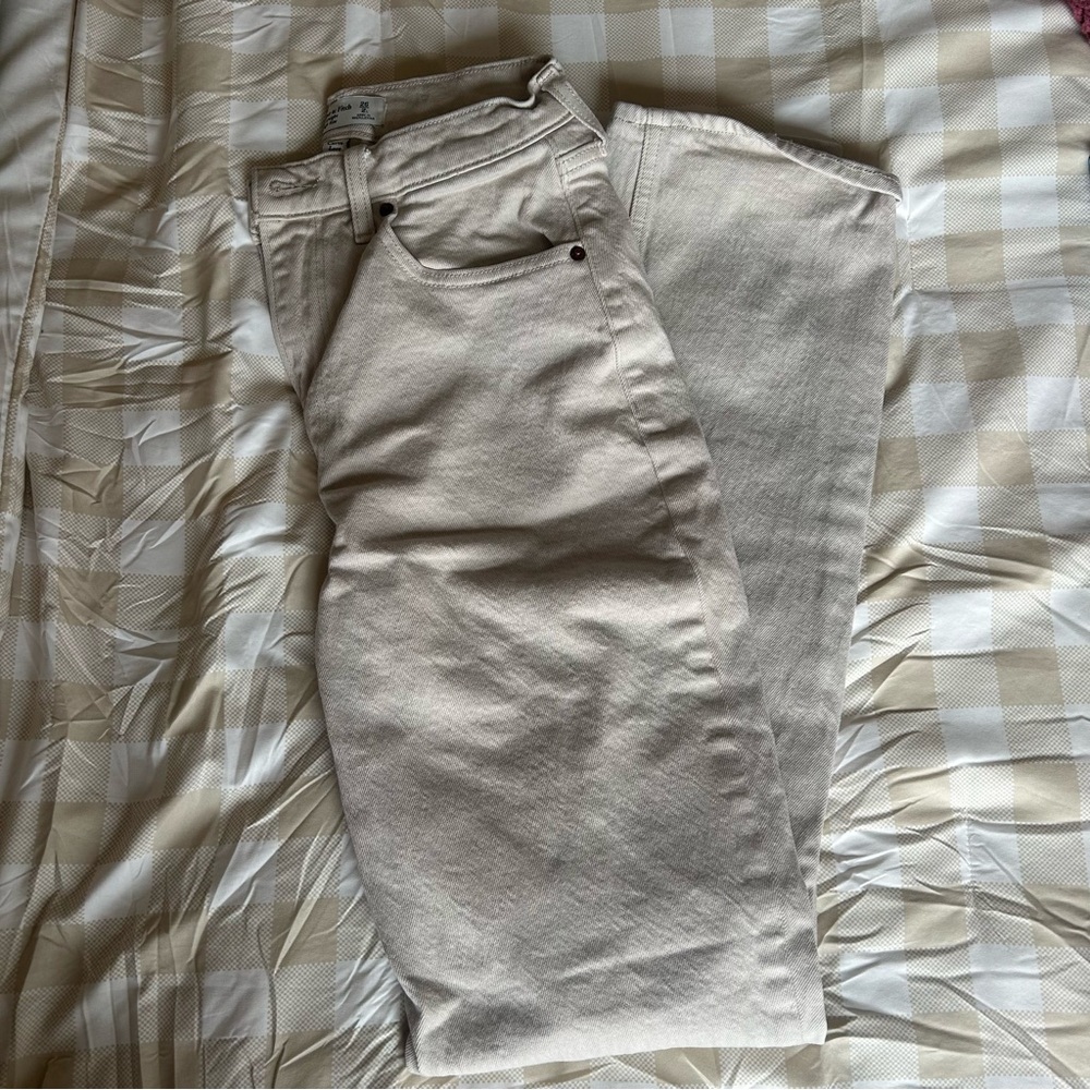 Abercrombie and Fitch Beige Jeans